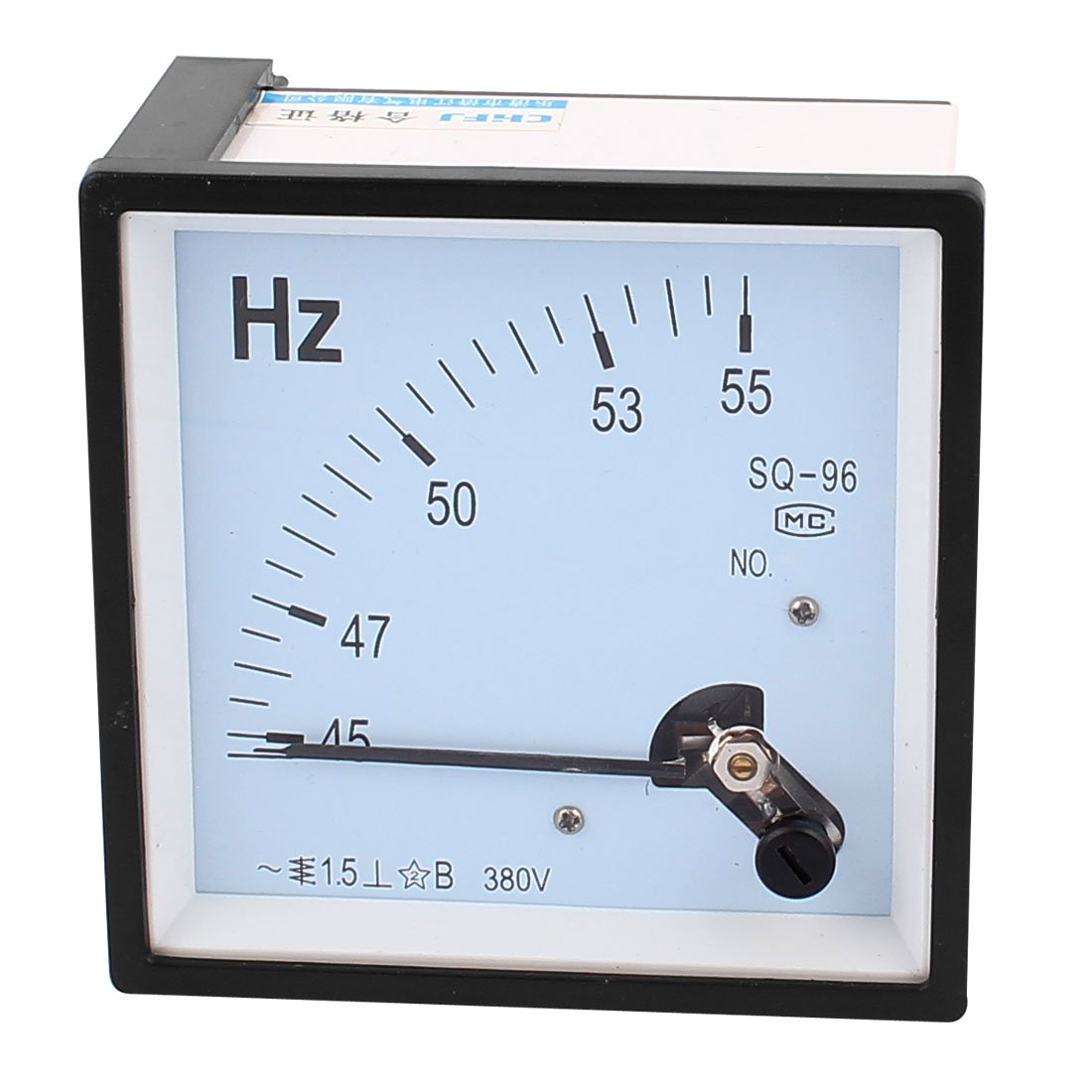 uxcell AC 380V 45-55Hz Frequency Measurement Panel Meter 96mm x 96mm
