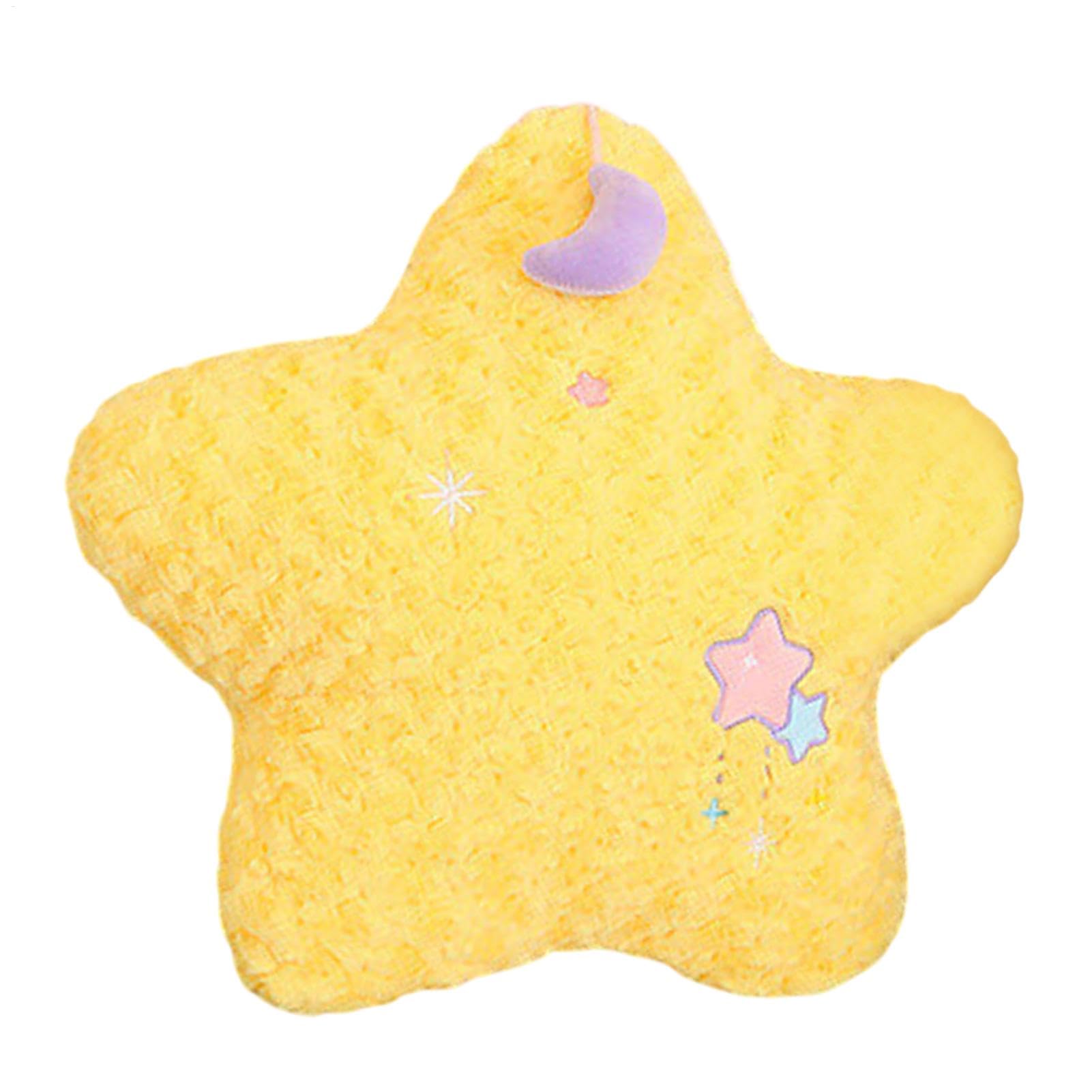 Coussin étoile lune pour chambre bébé : douceur et tendresse en peluche