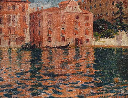 Impression d'art Art Tableau Reflets de Venise toile premium Christopher Williams 60x90
