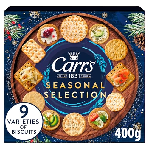 Crackers Selection Surtido variado x9 400 g (paquete de 1) 'Taste the sweetness in every bite' Delicious Tasty And Twisty Treat