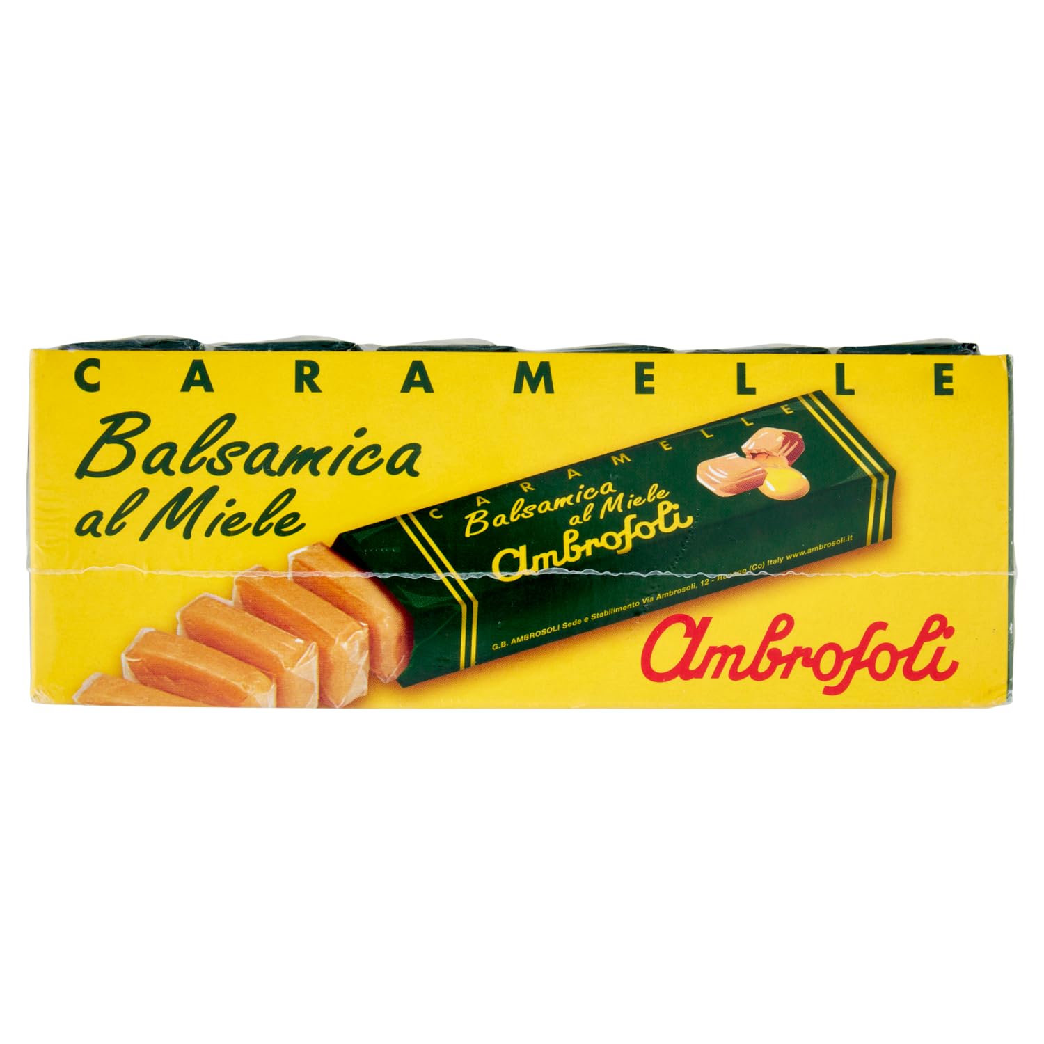 Box da 24 stick caramelle balsamiche al miele
