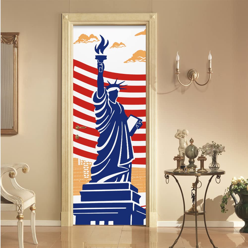 Tür Aufkleber Manga Design - Selbstklebende Türtapete Wasserdicht