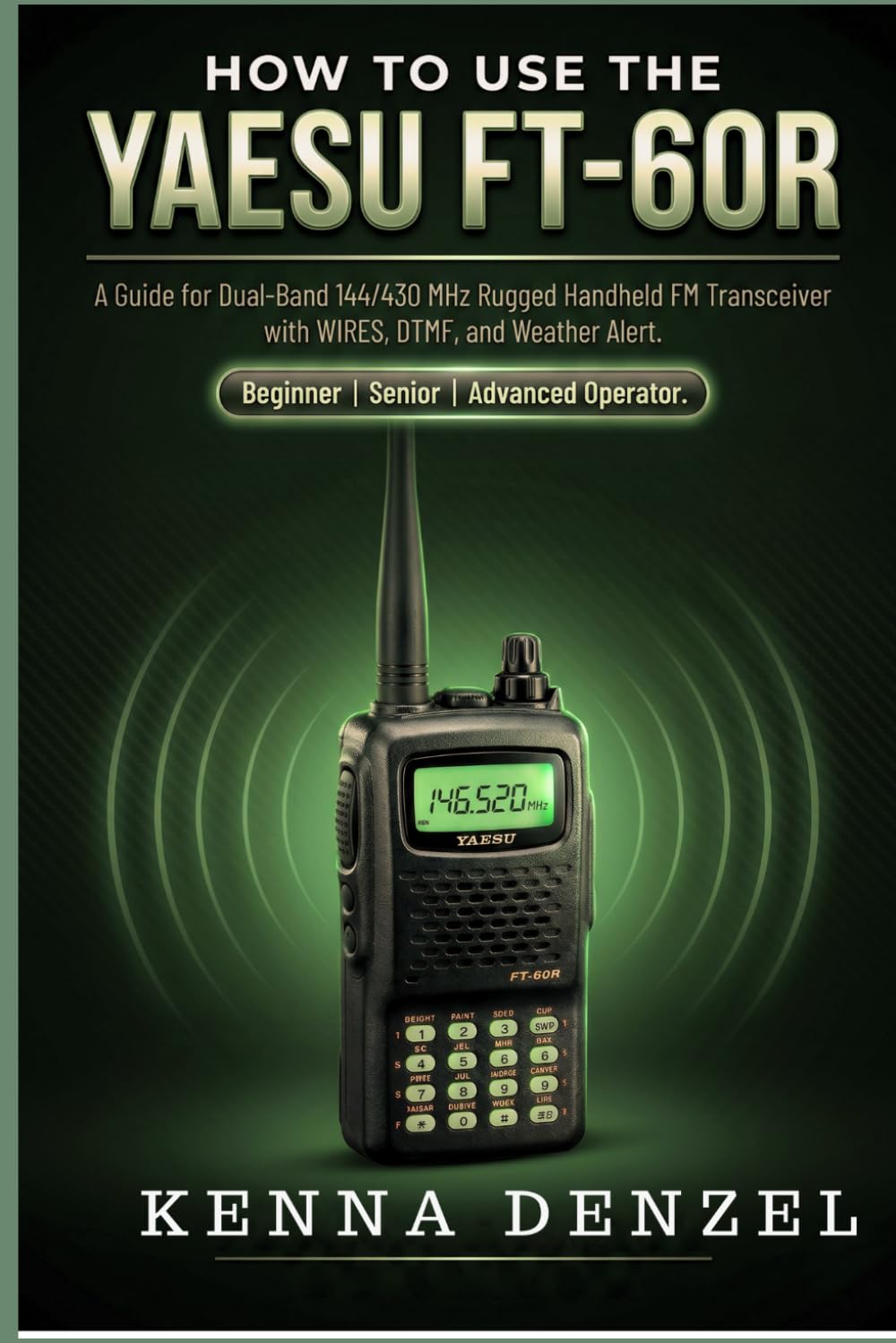 How to use the Yaesu FT-60R: A Guide for Dual-Band 144/430 MHz Rugged Handheld FM Transceiver with WIRES, DTMF, and Weather Alert