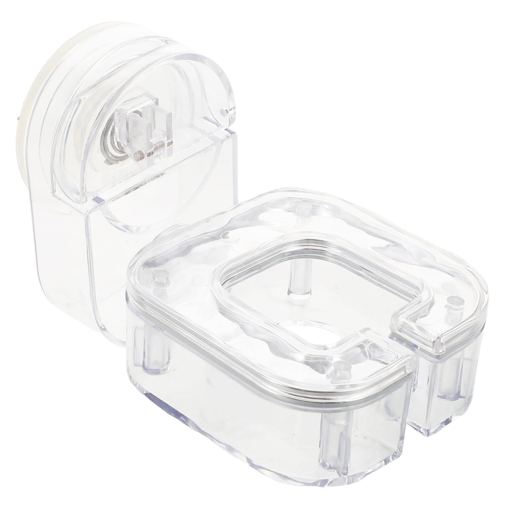 PRETYZOOM Hair Dryer Holder Wall Mount Sturdy Laundry Rack for Drying Compact Beauty Tool Organizer