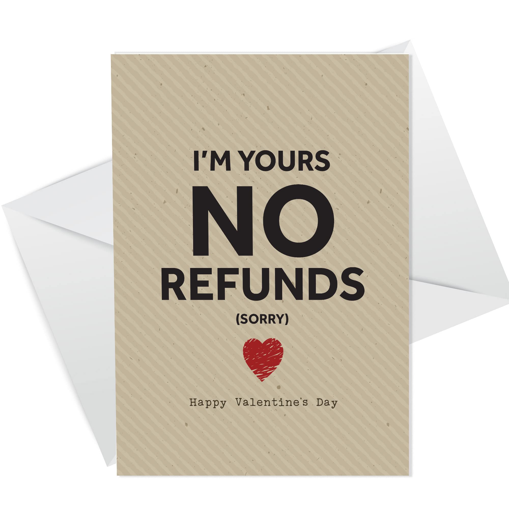 Valentines Day Card Perfect For Husband Wife Boyfriend Girlfriend Humour Card Quote