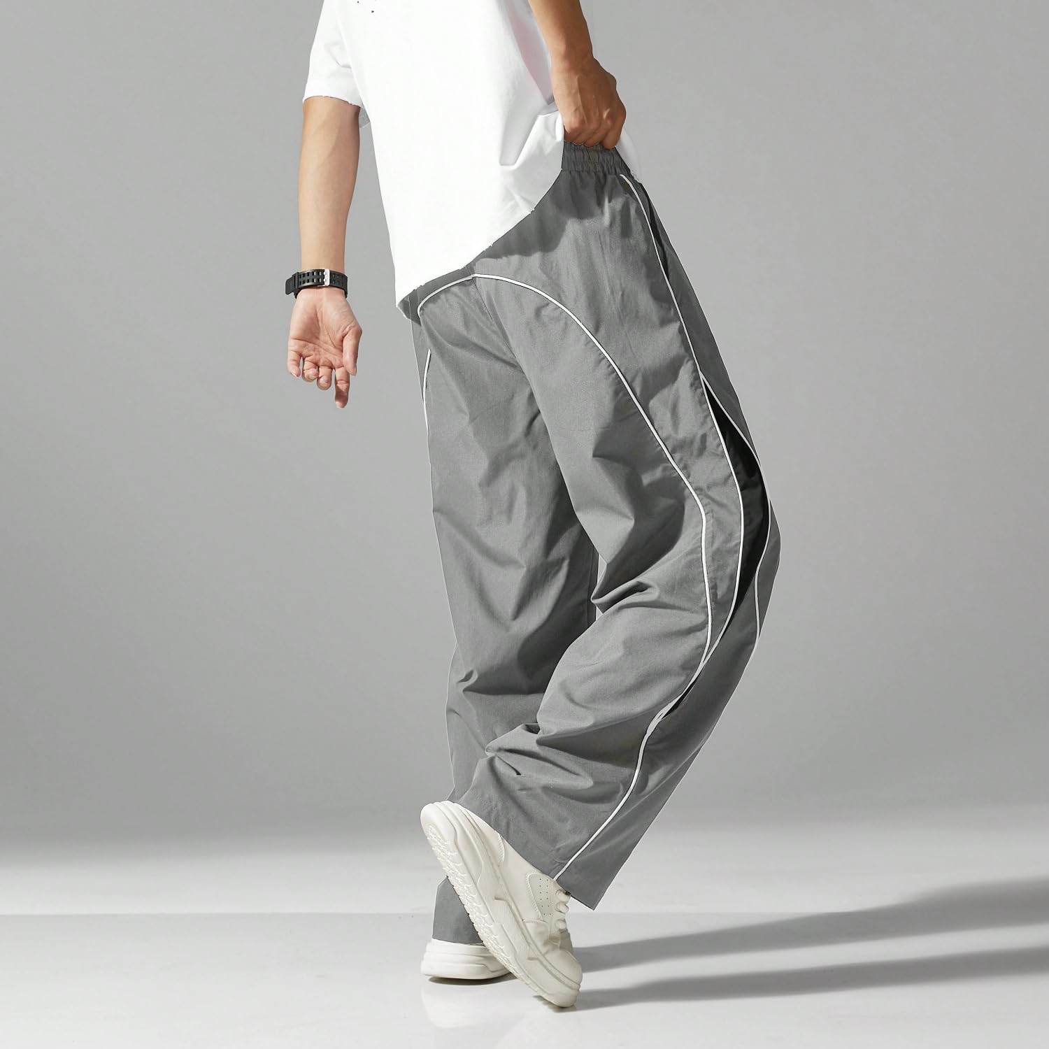 Lymio TP-79-82 - Pantalones deportivos para hombre con aspecto elegante