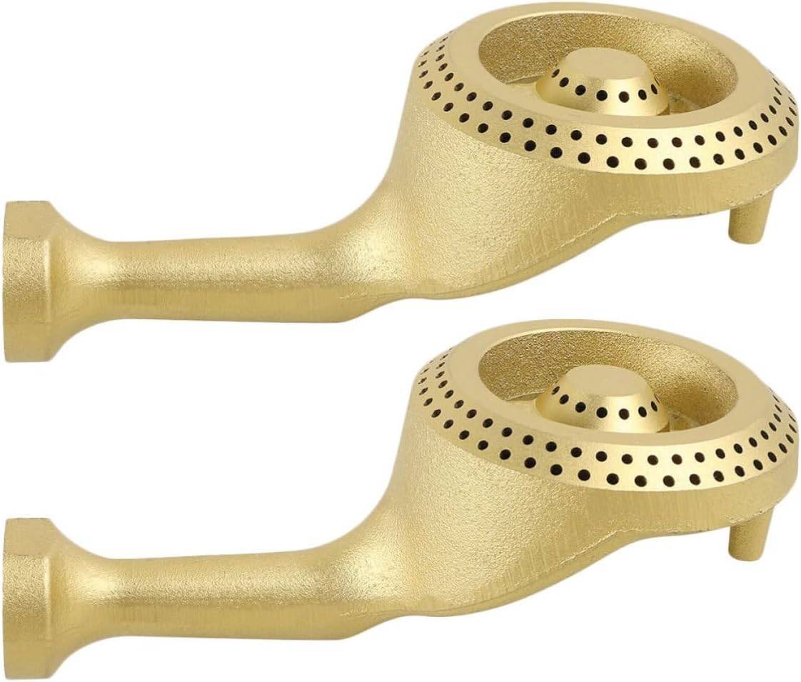 Cast Iron Replacement Universal Gas Stove Burner Head 2 Pack