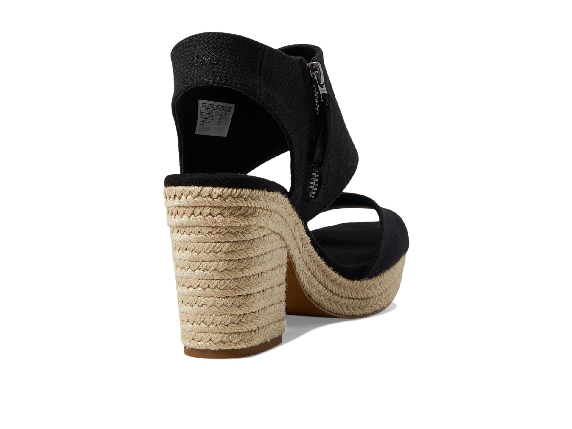TOMS Damen Majorca PlatformSandale mit Absatz