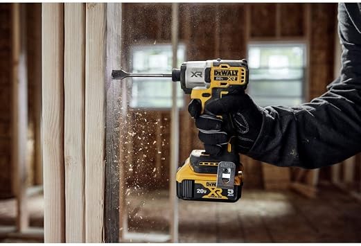 DEWALT 20V MAX Impact Driver, Cordless, 3-Speed, Battery and Charger Included (DCF845P1)