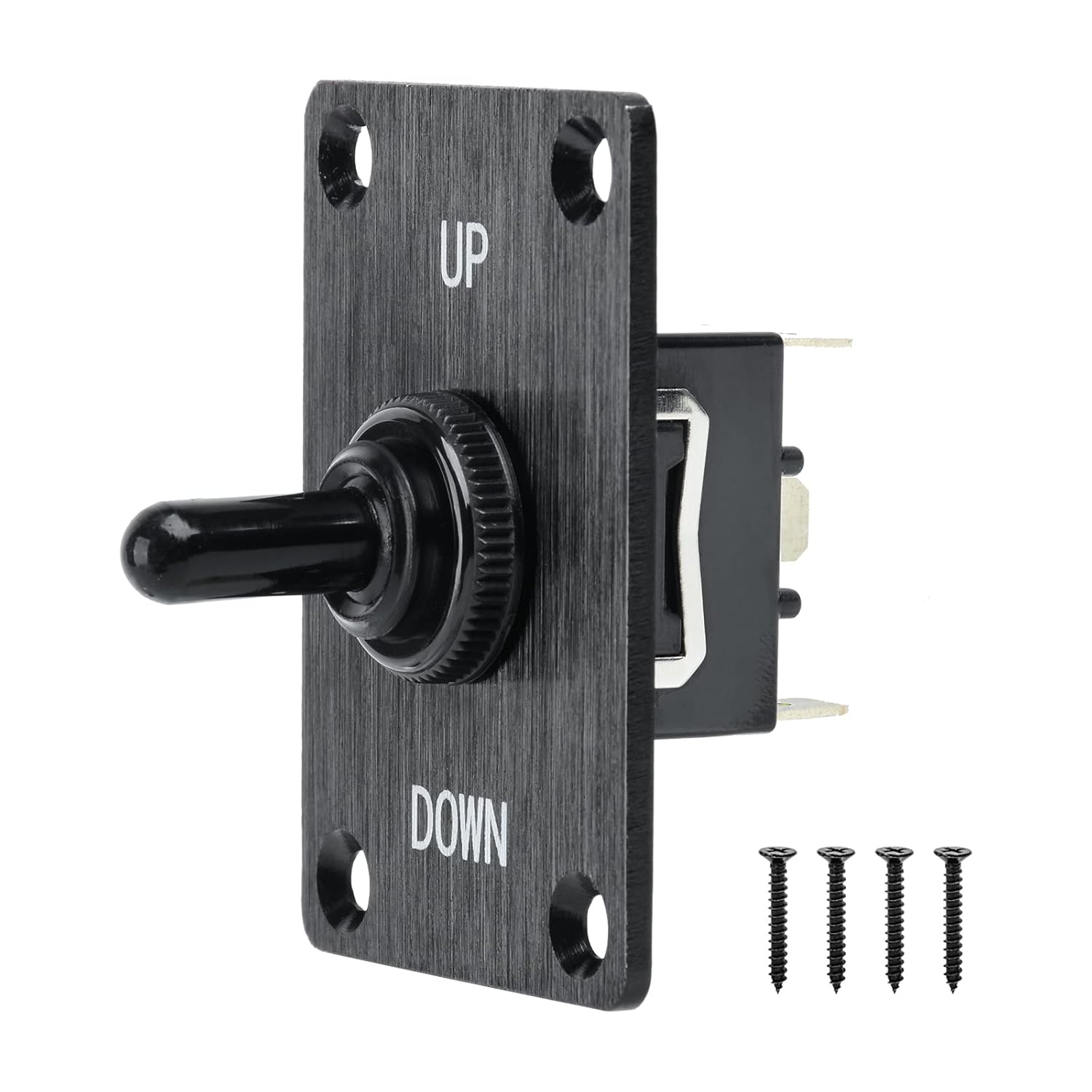 Boat Trim Switch, Briidea Marine Toggle Up Down Switch for RV Boat 12V 15A On Off On Momentary Panel 3Pin Control : Sports & Outdoors