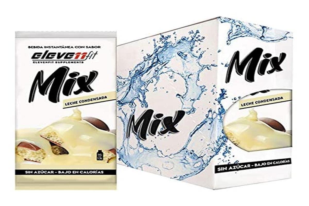 Eleven Fit Mix Instantáneo Sabor Sandia | Prepara 1.5L de Bebida Saludable, Sin Azúcar y Baja en Calorías | Ideal para Mezclar con Agua y Mejorar tu Dieta | Caja de 24 Sobres — view 7