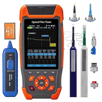 Mini-Pro 1610nm SM OTDR Mulit-Function Tester can On-line Live Test Built in OPM/OLS / RJ45 Test/VFL Test Rang 5m-60Km Dynamic Range 22dB Connector APC YD-3000-1610-APC