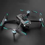 FlyCam IS159 Mini Quadcopter Drone with HD Camera for Adults, HD Screen Controller Super Endurance Brushless Motor, 1200 Meters Extended Control Range, 75+ Min Flight Time, Auto Hover Feature, Follow Me Capability for Beginners (Black, 3 Batteries)