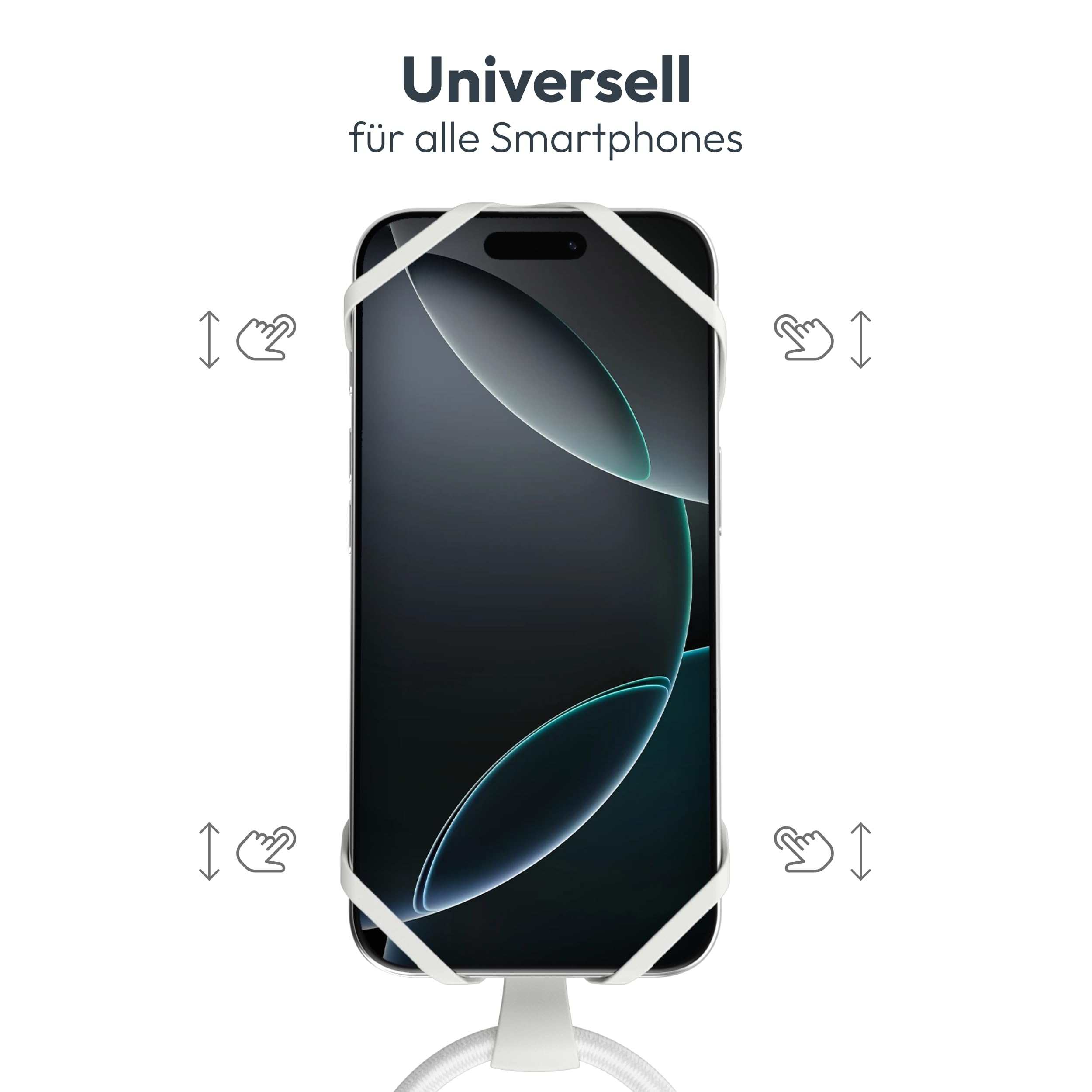 2 stuks universele telefoonketting geschikt voor alle smartphones