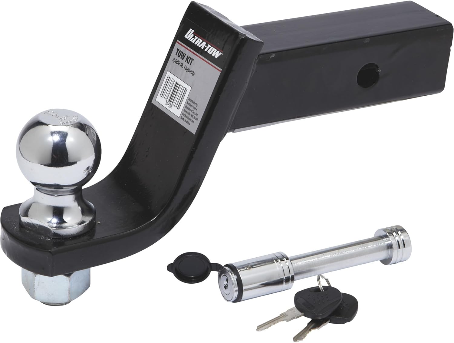 Ultra-Tow Tow-Ready Ball Mount Starter Kit CL III 4in Drop 5Klb Tow Wt 2in Ball