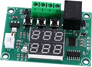 VALICLUD Temperaturregelungsmodul DC mit wasserdichtem Sensor Intelligenter MCU Steuerung Heiz und Kühlmodus Präziser Temperaturcontroller für vielseitigen Einsatz