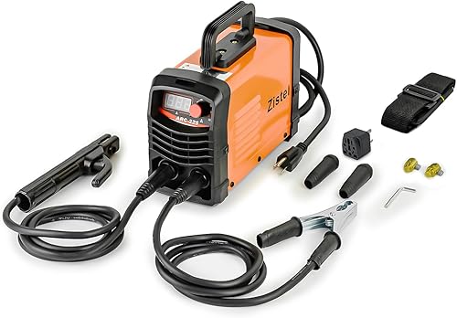 Zistel Soldador de palo 110220V, mini máquina de soldadura portátil 120A, máquina de soldadura ARC MMA, pantalla LCD IGBT inversor soldador