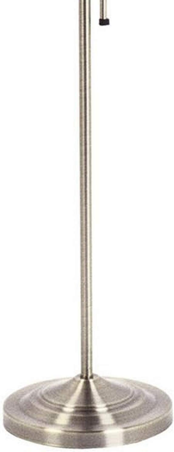 3 Way Metal Floor Lamp with and Adjustable Height Mechanism