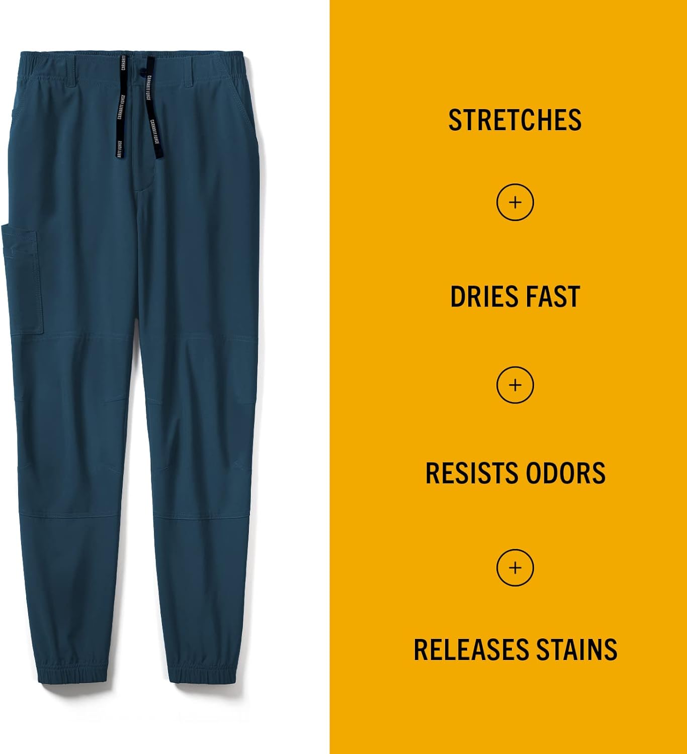Carhartt Scrubs C56110 Men's Force® Cross-Flex Modern Fit Jogger Pant - Image 2