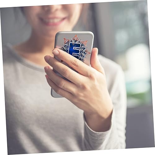 Miniatura 2 de SEWACC Plantilla de alfabeto 3 piezas molde de resina mandala flor molde de fundición reutilizable molde de fundición DIY moldes de llavero de