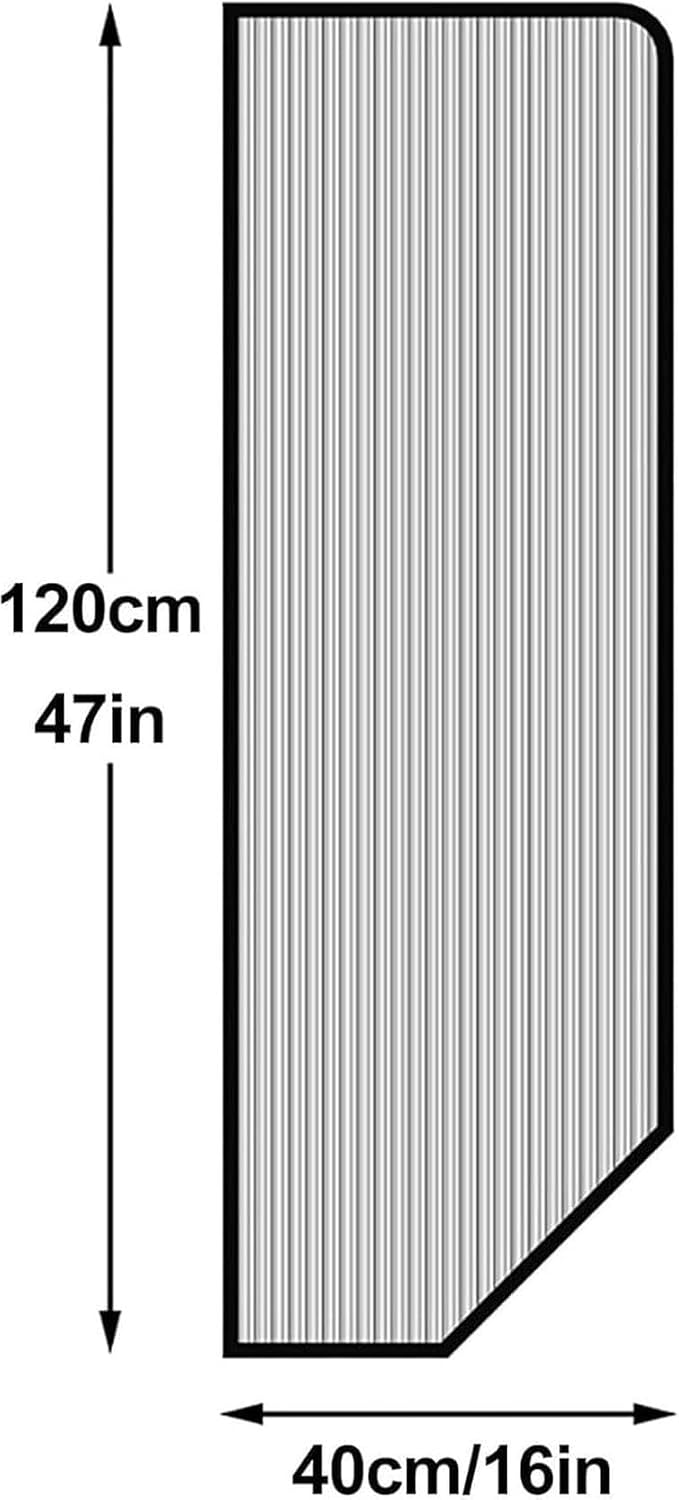 AMNOOL Wall-Mounted Urinal Privacy Screen, Urinal Baffle Public Toilet, Room Divider Partitions Separator Decorative Panel Screens,Black-2 pcs,Black-2 pcs