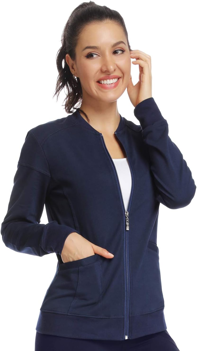 Women's Zip Front Warm-Up Jacket