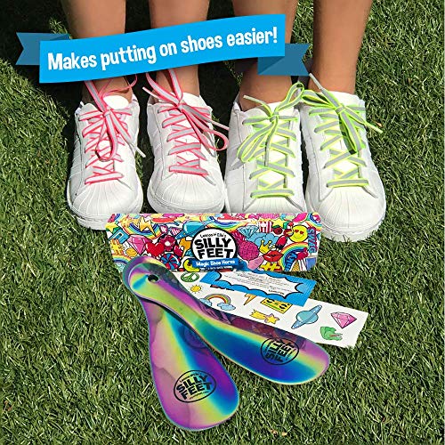 Shoe Horn For Kids Or Adults Rainbow Stainless Steel Metal Shoe Horns Metal Set Helper | Two 7.5" Travel Shoe Horn Size Short Shoehorns For Sneakers, Boots, Seniors Men And Women #TOP2