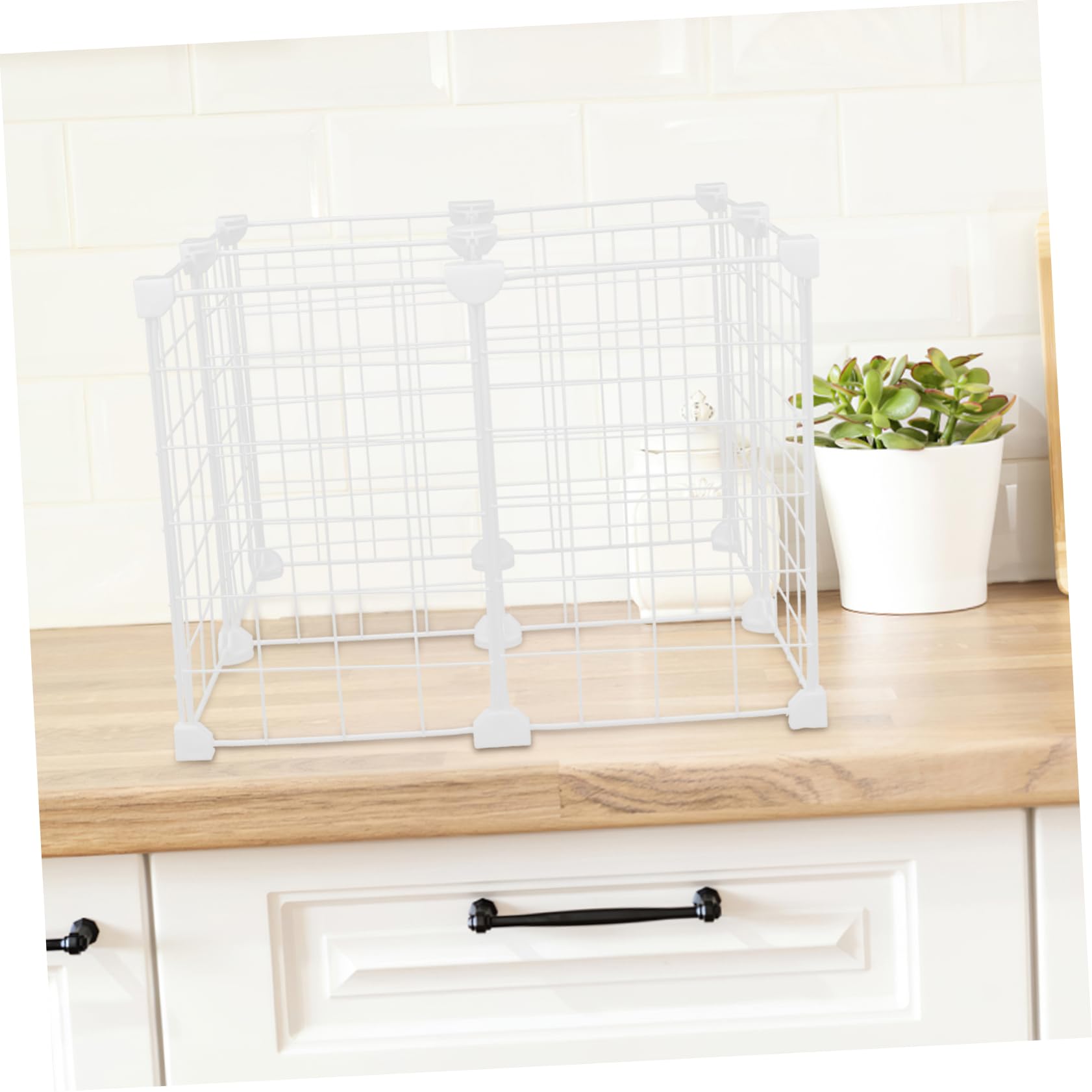 Modulares Tiefkühltruhen Organizer System mit Gittern und Trennwänden