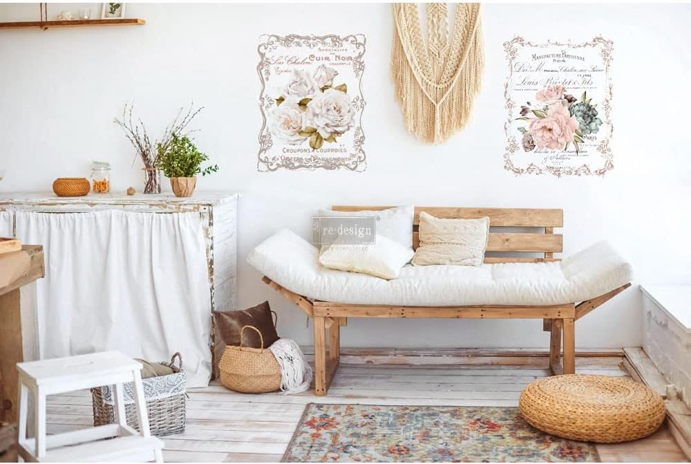 Redesign DÉCOR TRANSFERS® – Floral Home 11″X 15″ Each Design 655350635527