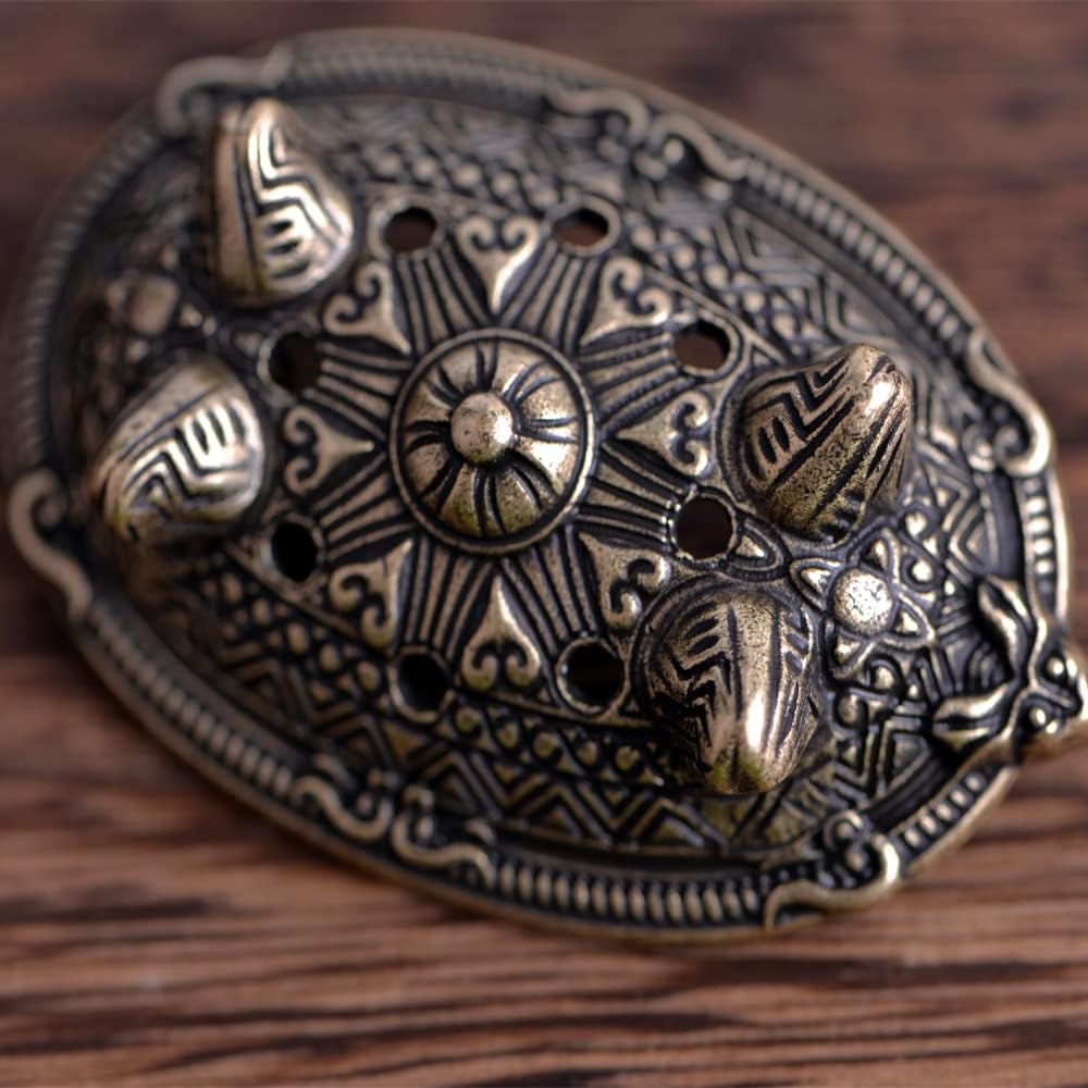 Norse Viking Brooch For Men Turtle Brooch Talisman Jewelry, Gift For Men - Image 5