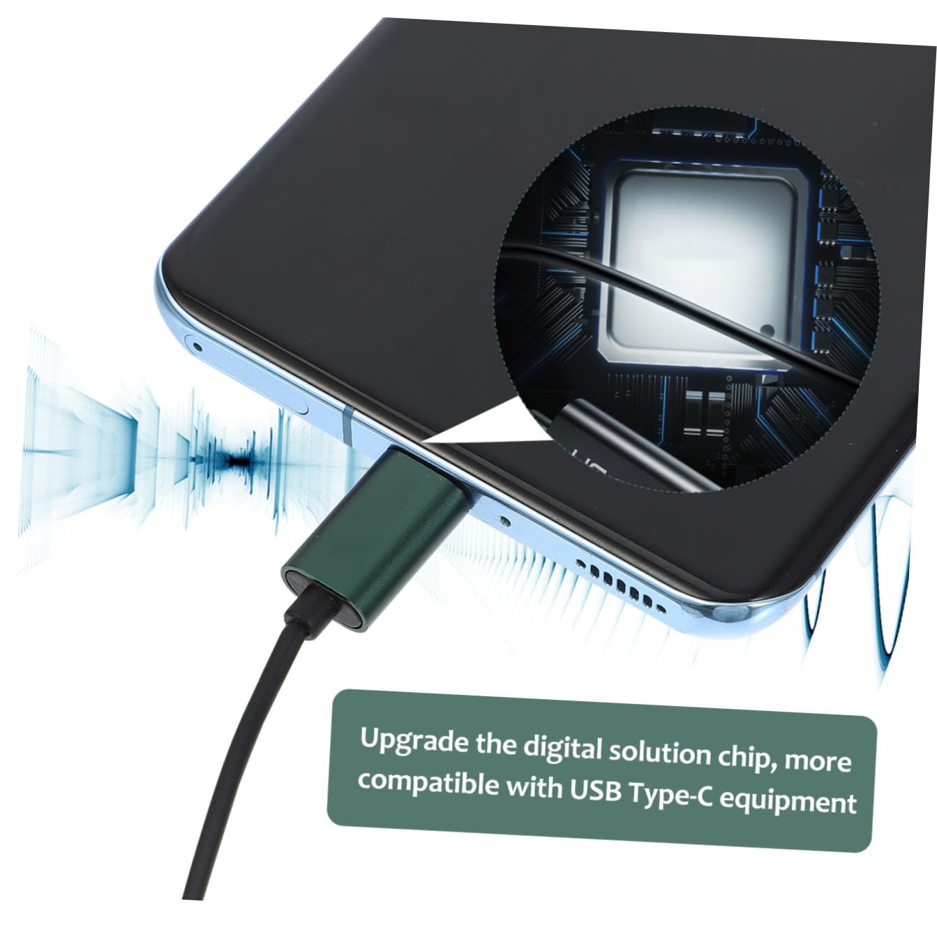 Uonlytech 4pezzi Cuffie Usb c Ergonomiche Con Microfono Isolamento Acustico Auricolari In-ear Controllo Volume Per Ufficio e Musica