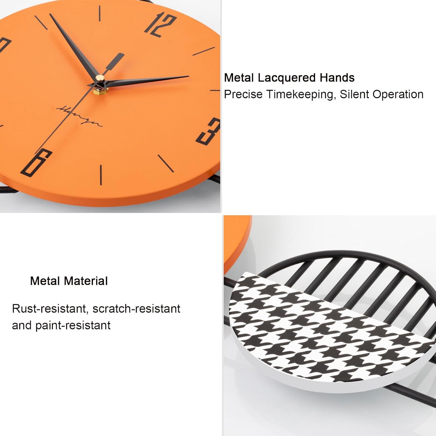 BLICIA 　ST6N ステンレススチール 時計 高級ステンレス壁掛け時計BLICIA ST6 | モダン壁掛け時計おしゃれな