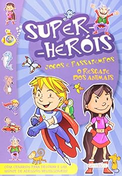 Paperback Resgate Dos Animais, O - Super-Herois - Jogos E Passatempos [Portuguese] Book