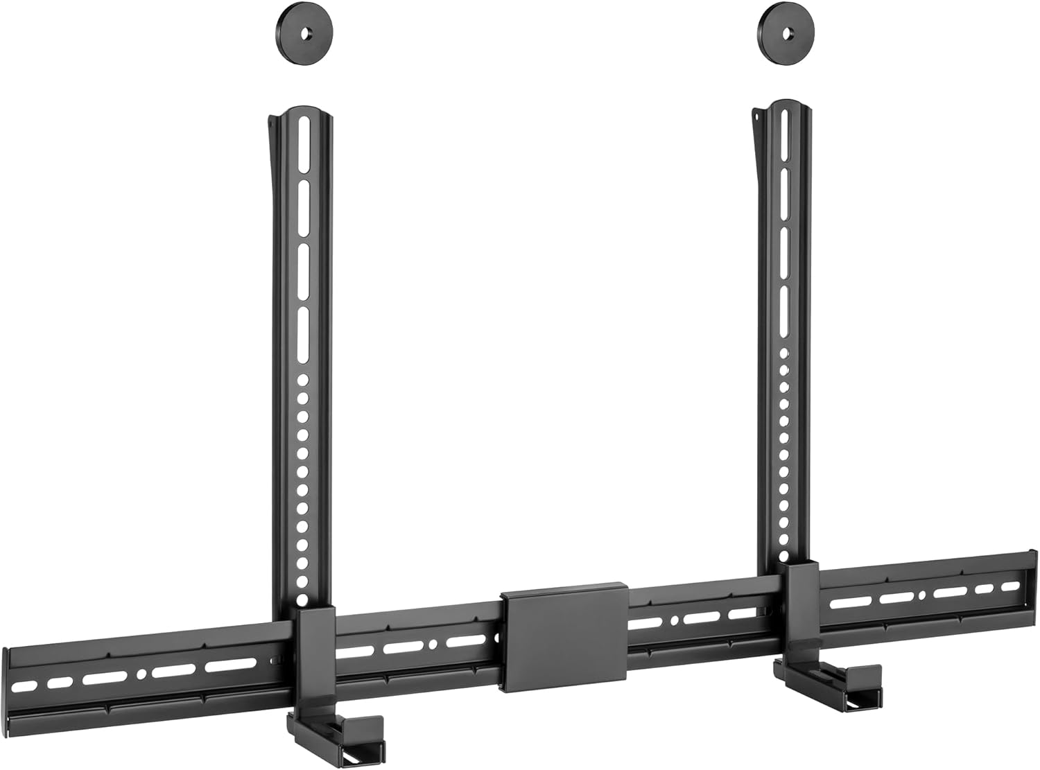 CondoMounts SBG8084 UNIVERSAL Pillar Sound Bar Mount | Customized size to FIT All-Brands | Easy Installation above & below TV | Holds 30lbs | Mounting Hardware Provided