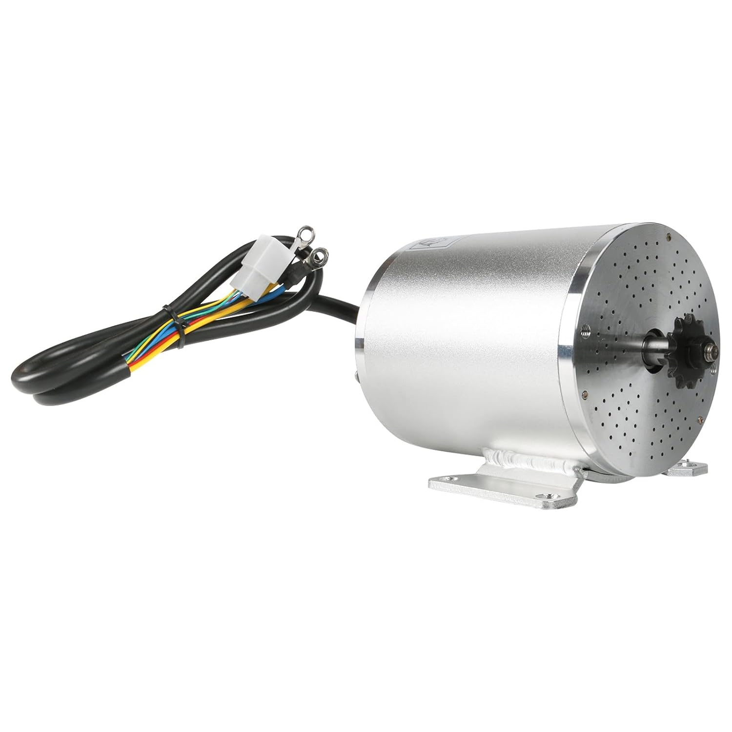 60V 2500W Brushless Electric Motor MY1020 for Electric Bike Electric Scooter Go Kart ATV Quad