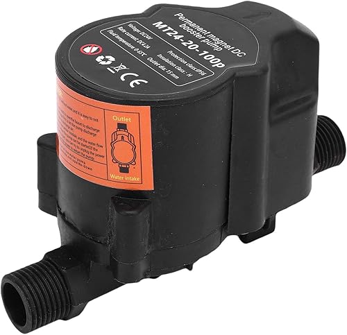 Fafeicy Bomba sumergible pequeña ajustable compacta con rotor de imán permanente para acuarios fuentes jardinería IP56 65.6 ft cabeza de bajo ruido