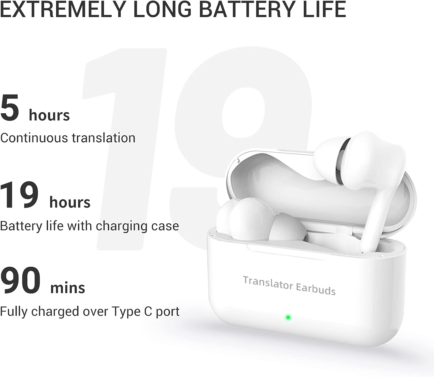 Buy Anfier Language Translator Earbuds M6 Support 71 Languages 56 Accents 0 5s Real Time Translation For Music And Calling Wireless Translator Device With App Fit Ios Android Online In Indonesia B093712jkd