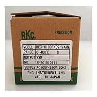 Vista 2 de REX-C100 PID Controlador de temperatura digital REX-C100FK02-V*an con salida de termopar K SSR de 1M