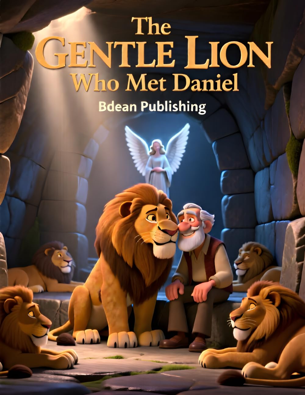 The Gentle Lion Who Met Daniel: A Children's Bible Story About Trusting God