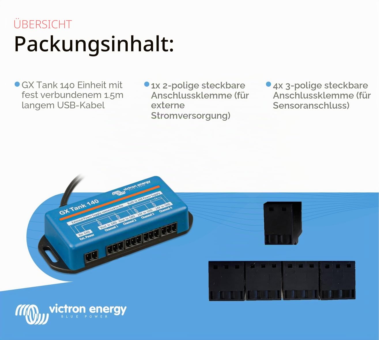 Victron Energie GX Tank 140