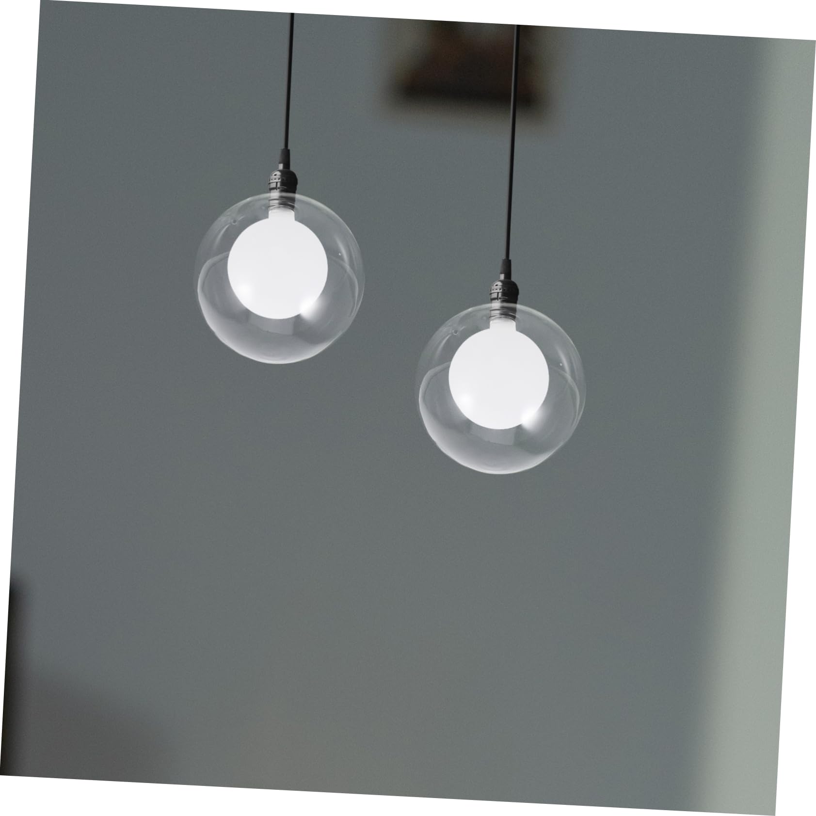 Paralume Sfera Fumé Per Lampadario - 12cm, Design Moderno - Foto 6