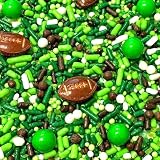 COOL MOM SPRINKLES Football Sprinkles (4 oz.) – Themed Sprinkles for Decorating Cakes, Cupcakes, Cookies & Desserts – Mixed in the USA/Gluten-Free