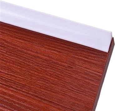 Wet room floor barrier, Silicone Water Stopper Strip Bendable Kitchen Countertop Retaining Bathroom shower dam flood Barrier Dry and Wet SeparationWhite,350cm