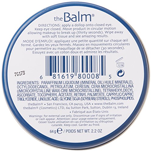 Balms Away - Demaquilante, theBalm Cosmetics, Sem Cor Especificada