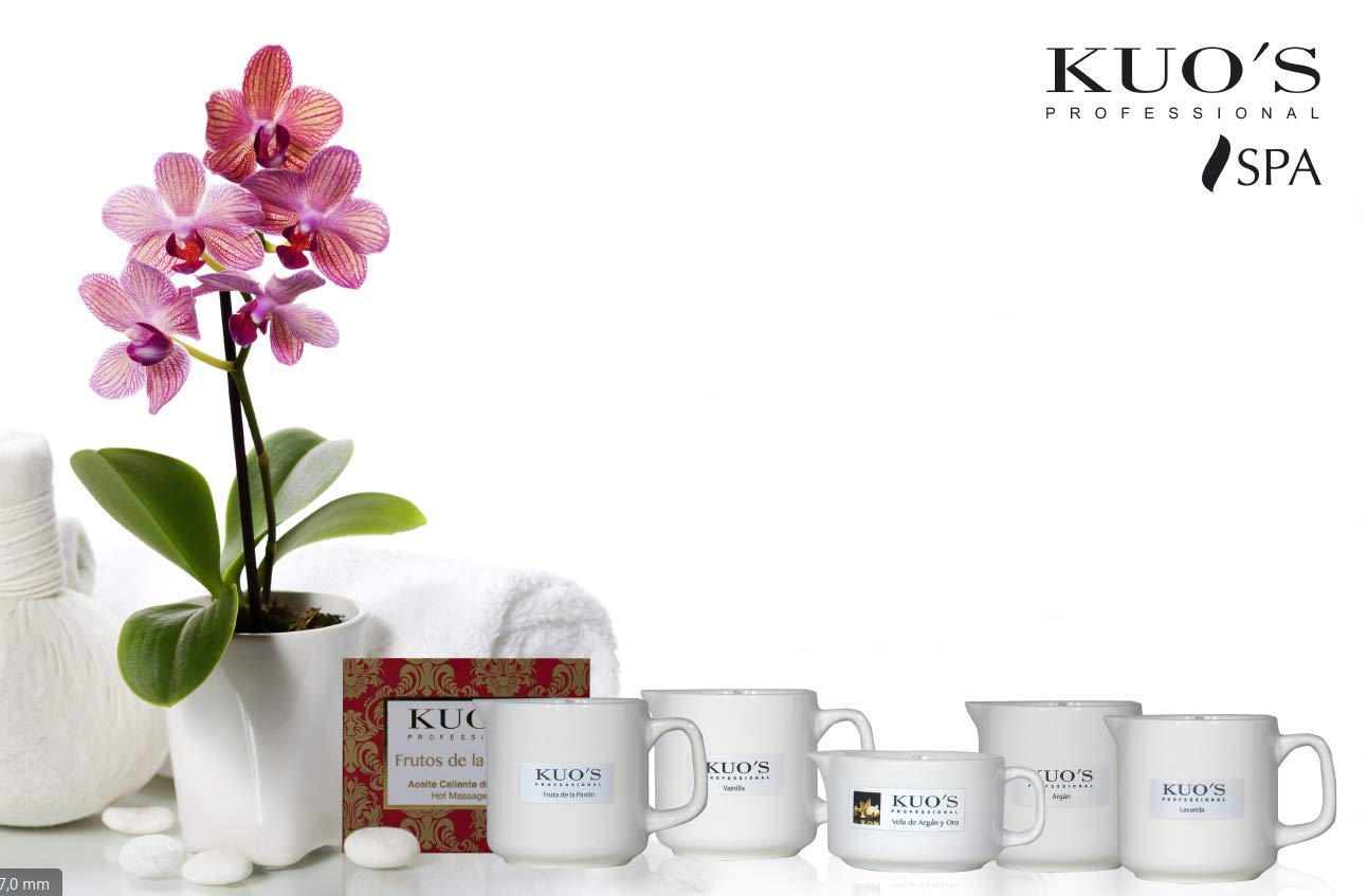 Velas para Masaje. Vela de Aceite Caliente Lavanda - Kuo's Professional