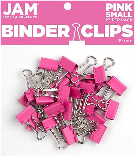 Vista 20 de Broches aprietapapeles JAM Paper®, Rojo