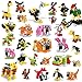 HOGOKIDS Party Favors for Kids, 30 Kinds of Animals Building Block Toy 20 Pack, Goodie Bags Stocking Stuffers Classroom Prizes Building Set, Christmas Birthday Return Gift for Boys Girls Ages 4-12+