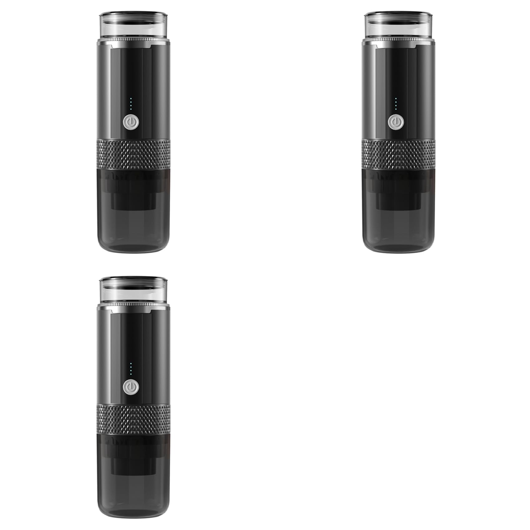 Hndhbfgrt 3X Portable Espresso Maker Wireless Electric Coffee Maker 2 in 1 Small Travel Espresso Machine
