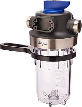 Culligan WH-HD200-C Whole House Water Filter System 1 Inlet/Outlet, Filter Sold Separately Improve Tap Water Taste, Removes Sediment, Protects Appliances
