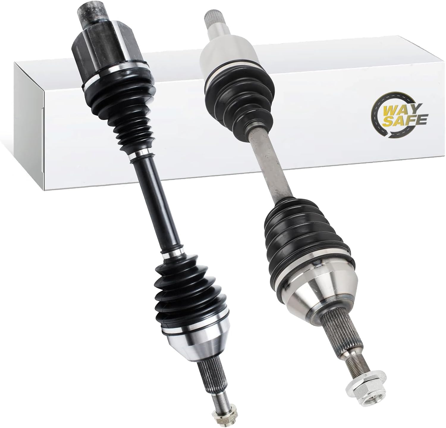 Front CV Axle for 2008-2016 Chrysler Town & Country 2008-2020 Dodge Grand Caravan 2012-2015 Ram C/V 2009-2011 VW Routan Shaft Assembly Left Right Replacement - 60-3639 60-3553
